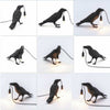Seletti Bird Table Lamps Resin Crow Desk Lamp Bedroom Wall USB Sconce Light