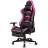 Ergonomic Gaming Chair Adjustable High Back Computer Chair W/ Remote Control LED