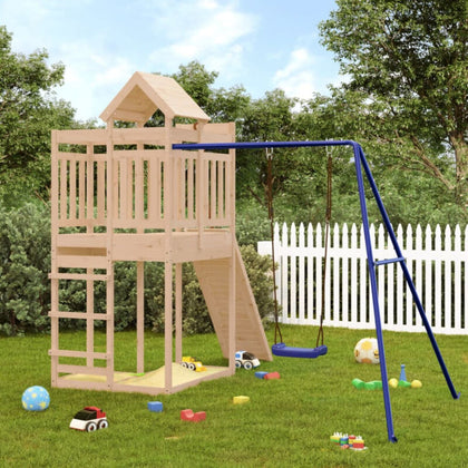 Outdoor Playset Solid Wood Pine J8O5