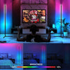 USB Powered LED Corner Floor Lamp RGB Blacklight Corner Ambiance Mood Light Glow