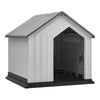 XL Large Outdoor Indoor Garden Pet Puppy Dog House Animal Shelter Plastic Kennel