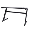 120cm Gaming Table Z Shape Stable Home Computer Desk For Gaming Monitor Keyboard