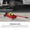 Heavy Duty 2 Ton Trolley Jack Hydraulic Lift Low Car Van Garage Workshop 2 Tonne