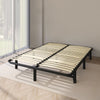 Mondeer Double Bed Base Wooden Slats Metal Supporting Structure 137x190/152x190