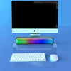Portable Bluetooth Sound Bar Speaker Wireless RGB Light Sync 3D Stereo Speaker