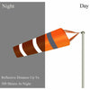 Airport Windsock Rip-stop Outdoor Wind Measurement Sock Bag with Reflective Belt