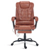 Massage Office Chair Computer Gaming Seat Swivel Recliner Chair With Footrest