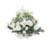 Artificial Rose Hydrangea Flowers Bouquet Leaves Balls Wedding Home Garden Decor