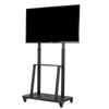 Ultra Heavy Duty Mobile 32-100 inch TV Stand Rolling TV Cart Mount with Wheels