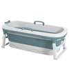 Folding Portable Bathtub Bath Tub Barrel Adult Kids Tub Spa Sauna Soaking Bucket