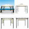 Outdoor Pergola 3 X 3m Gazebo Garden Sun Shade Canopy Shelter Patio Awning Porch