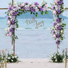 1M Artificial Wedding Arch Rose Flower Row Wall Panel Table Backdrop Party Decor