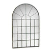 Outdoor Garden Mirror Arch Metal 77cm Hanging Wall Mounted Leaner Vintage Rustic