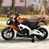 Electric Kids Ride on Motorcycle Aprilia Liscensed Motor Bike Children Toy Car