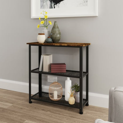 Bala Living Industrial Shoe Rack - Hall Way Furniture