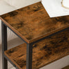 HOOBRO Console Table Hallway Table w/ Adjustable Shelves Sofa Table Side Table