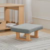 Rectangle Footstool Padded Stool Small Chair Pouf Pouffe Shoes Changing Seat UK