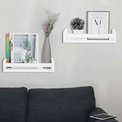 Floating Shelves Wall shelf Unit Decor Display Storage book Wood mounted Hanging