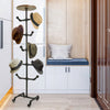 7-Tier Rotating Shop Display Rack Cap Jewelry Holder/10-Hook Hat Display Rack