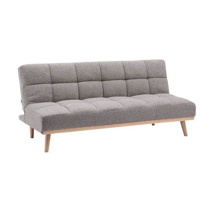 Fabric Upholstered Sofa Bed Convertible Couch Settee Sleeper Living Room