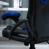 Gaming Chairs Computer Work Chairs with Tilt Function Home Office Swivel Blue