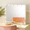 Large Hollywood Makeup Mirror Dressing Table Vanity Mirror Dimmable 14 LED Light