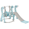 4 in1 Kids Baby Toddler Swing Slide & Climber Set In/Outdoor Boys Girls Toy NS