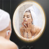 24" Large Wall Mounted Round Bathroom Mirror Premium Backlit Vanity Wall Mirror