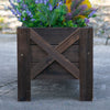 Wooden Garden Raised Bed Planter Grow Containers Pot, 100x36.5x36cm