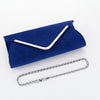 Plain Suede Wedding Party Prom Women and Women Evening Clutch Handbag