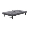 3 Seater Fabirc Sofa Bed Click Clack Living Room Settee Couches Sleeper Recliner