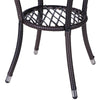 Outsunny 3PC Rattan Furniture Bistro Set Garden Chair Table Patio Outdoor Wicker