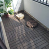 Garden Balcony Interlocking Decking Tile 1m² Indoor Outdoor Nonslip Flooring Mat