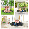 Kids Nest Swing Seat Set Padded Crows Hanging Tree Swing Seat Heights Adjustable