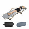 2 Colors Folding Sling Chairs Head Cushion Pillow for Outdoor Beach Sun Lounger