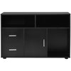 Sideboard Storage Cabinet Table Cupboard TV Unit with 2 Drawers and 1 Door NS