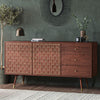 Large Solid Mango Wood Sideboard with Drawers - Dejan DEN005