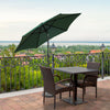 3 Color Garden Parasol Sun Umbrella Canopy Patio Garden Sun Shade 2/2.5/2.7/3M