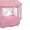 Pink Children Kids Play Tent Fairy Princess Girls Boys Hexagon Playhouse House