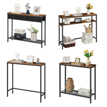 Console Table Sofa Table Vintage Furniture Hallway Table Entryway Display Shelf