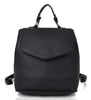 Black Quality Womens Backpack Ladies Handbag Girls School Bag