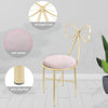 Vanity Stool Chair Gold Glam Dressing Room Make-up Padded Stool Bedroom Bathroom