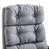 Home Office Chair Recliner Swivel Adjustable Linen Fabric Computer Desk Chair