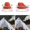 Bell Tent Flashing Kit - Tipi Yurt Shed Boat Stove - Flue Pipe Fitting -Silicone