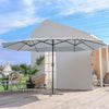 Extra Large 4.6M Garden Parasol Patio Umbrella Double Side Sunshade Sofa Outdoor