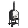 Outdoor Pizza Oven - Wood Fired/Charcoal Cooking - BBQ Smoker - 187 x 49 x 36cm