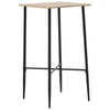Bar Table Oak 60x60x111 cm MDF Furniture
