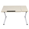 Adjustable Height Laptop Table Computer Desk Portable Study Workstation Tray