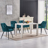 4PCS Industrial Dining Table & Chair Set Kitchen Furniture Table office chairs