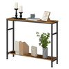 Console Table Entryway Table with 2 Shelves Display Table Sofa Table